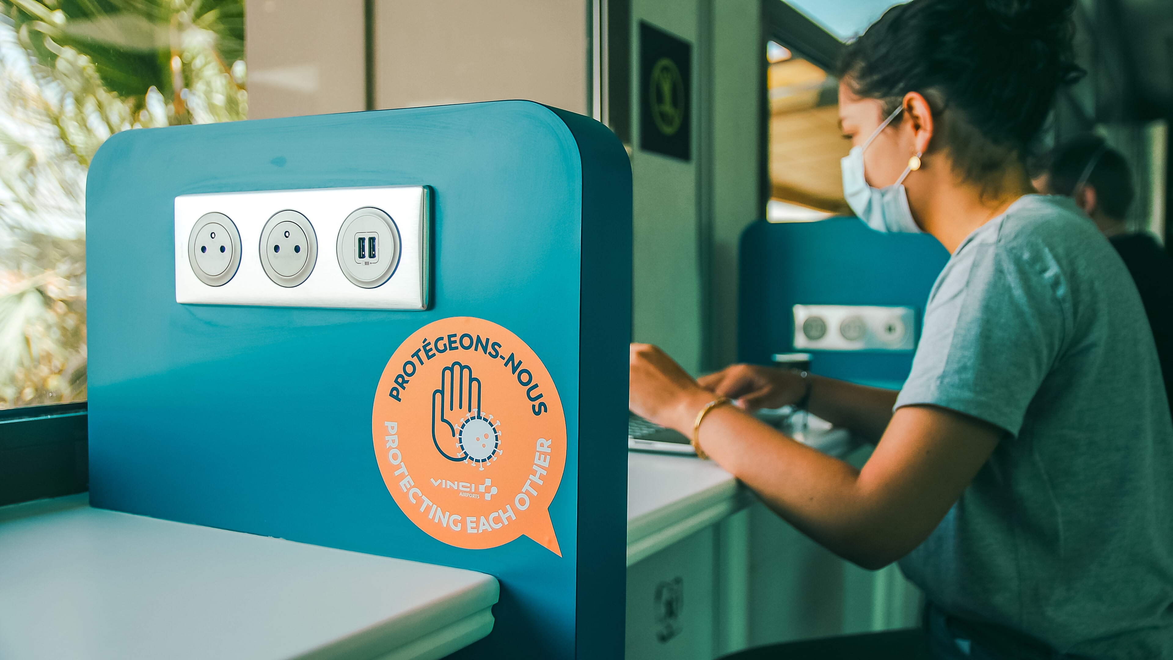 Hygiene measures COVID19 Airport