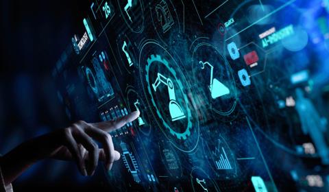 User inspecting industrial product certification