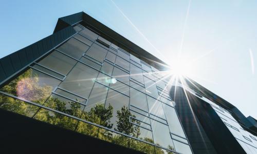 Building sun green