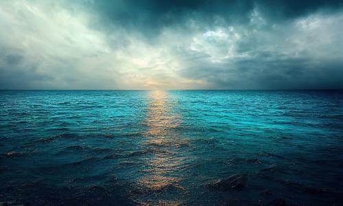 Shutterstock - Image of sea and sky