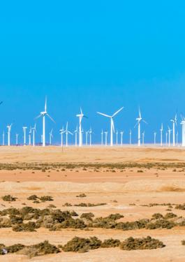 Windmills for electric power production 