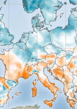 Europe Wind Anomaly Map - July 2025