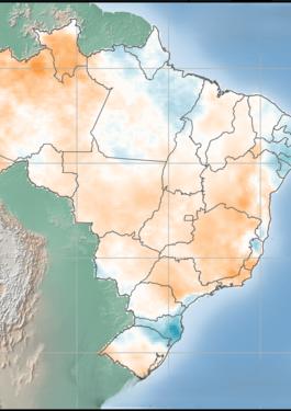 Brazil Solar Anomaly Map