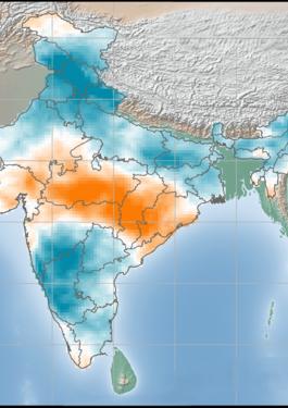 India Solar Anomaly Map